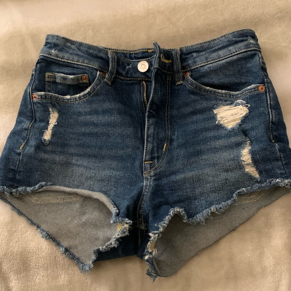 Blue Jean Shorts